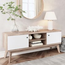 Beige tv online stand